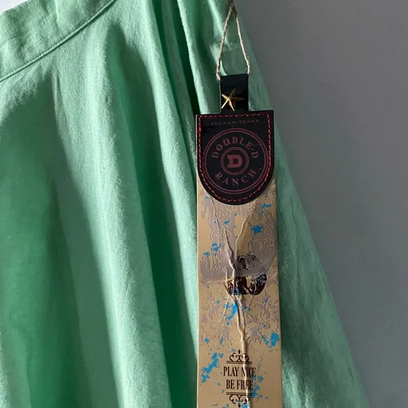 Double D Ranch Mitchell’s Gallery Romantic Western Swirl Skirt SZ L NWT - Picture 10 of 14